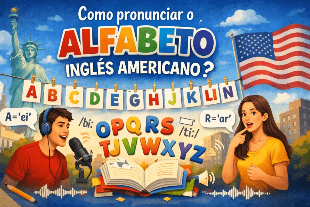 alfabeto inglês americano – guia completo de pronúncia com os 26 sons