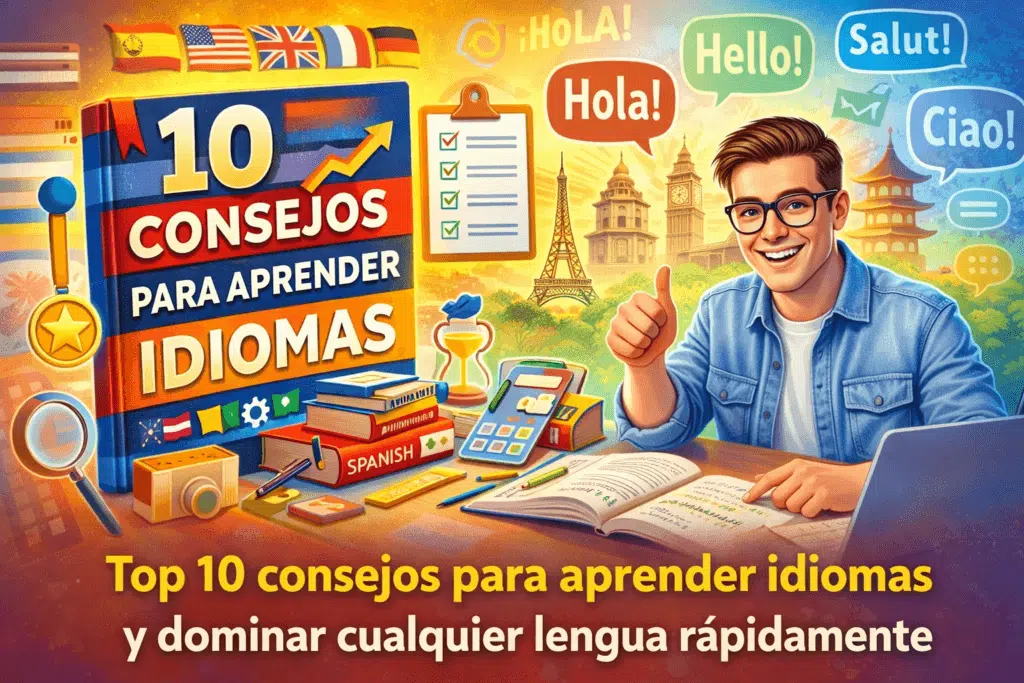 Consejos para aprender idiomas — 10 estrategias para dominar cualquier lengua rápidamente