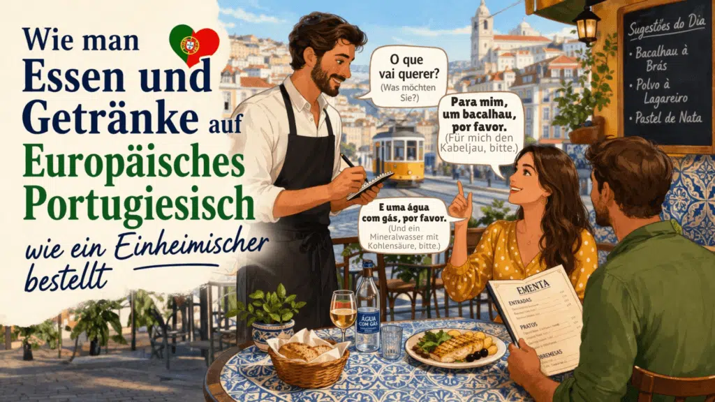 Auf Portugiesisch bestellen im Restaurant in Portugal – nützliche Phrasen