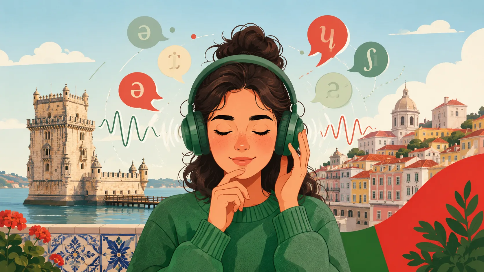 Es difícil aprender portugués europeo - sonidos y pronunciación reducida